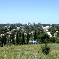 Шахты. Вид города с улицы Дежнева.