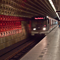 В Пражском метро