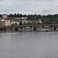 Вид на Манешов мост