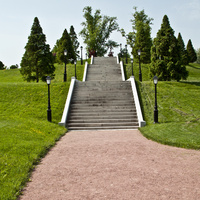 Лестница в парке
