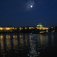Ночная Прага