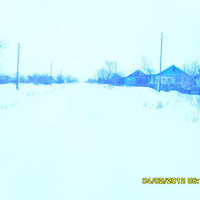 наша деревушка зимой