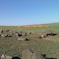 Мазары у села Тас-Аул.