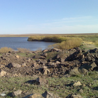 Тас-аульское озеро.