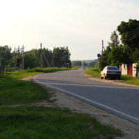 Аксиньино, дорога в Большое Алексеевское