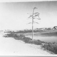 с. Кюсюр, Вид со стороны реки Лены, 1957 г.