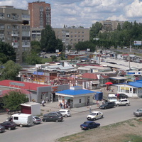 Шахты. Рынок посёлка ХБК.