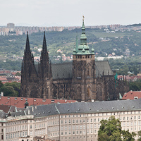 Вид на собор Святого Вита