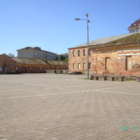 Площадь в "Омской крепости"