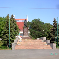 Памятник В.И. Ленину в Омске