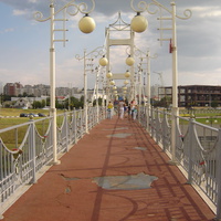 Белгород. Мост через реку Везелка.