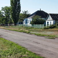 Цетральная улица хутора Бабовня