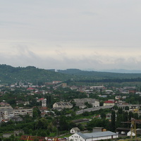 Вид на город из замка
