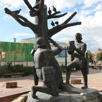 Свобода. Памятник обретению коренской святыни.