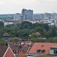 Вид на город