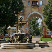 Фонта на проспекте Победы