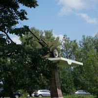 Пушка, памятник артилеристам