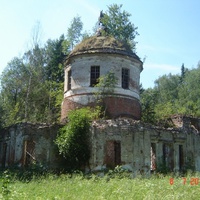 Разрушенная примерно в 1924 г. Церковь