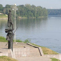 Памятник Александру Невскому, другой ракурс