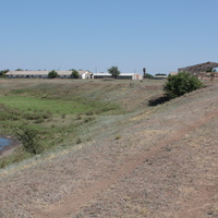 река Быстрая и восточной окраина хутора Гринев