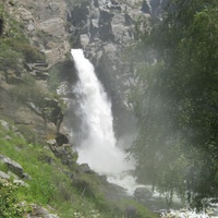 Водопад Куркуре в долине Чулышмана