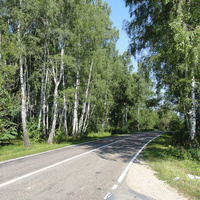 Ловцово, дорога на Ивановское