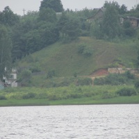 Вид на Торковичи и озеро Антоново из Борщово.