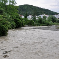 Летний разлив реки Кабак
