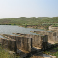 Водосброс на Первозвановском водохранилище
