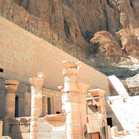 Вход в гробницу Амона в храме Хатшепсут