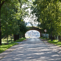 Дорога к Екатерининскому дворцу