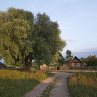 Вид на домик Нины Петровны.