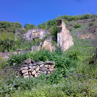 Чулат. Развалины мечети в старом селе Чулат