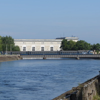 Нарвская ГЭС в Ивангороде