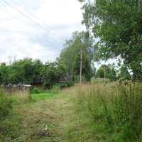 Окраина деревни Люшково