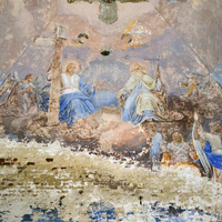 Сохранившиеся росписи Знаменской церкви с.Ивановское.