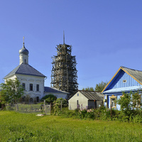 Село Ковалёво.Богоявленская церковь.
