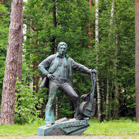 Памятник Высоцкому в Наукограде
