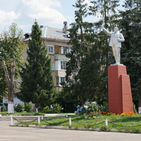Лесной, памятник Ленину