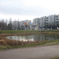 пруд в парке 50-летия Октября