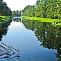 Екатерининский парк. Виттоловский канал.