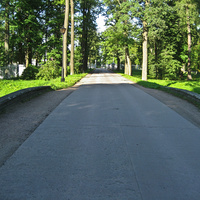 Выезд из Екатерининского парка