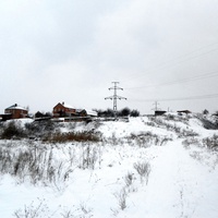 Окраина города в районе ул. Павлова