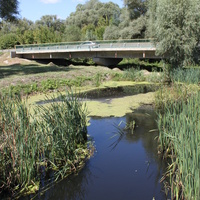 Бехтеевка. Мост через реку Короча.