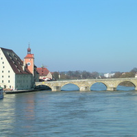Regensburg. Steinerne Brücke