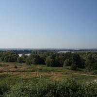 Панорама Коломны, Москва река