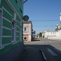 Перекрёсток Красногвардейской и Комсомольской улиц