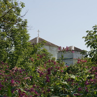 Никитская церковь с берега Москвы реки