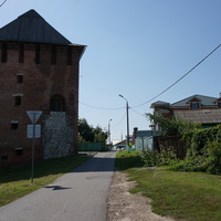 Спасская башня, улица Казакова.