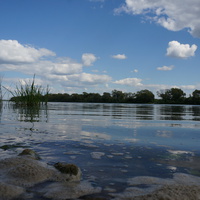 Водная гладь Оки